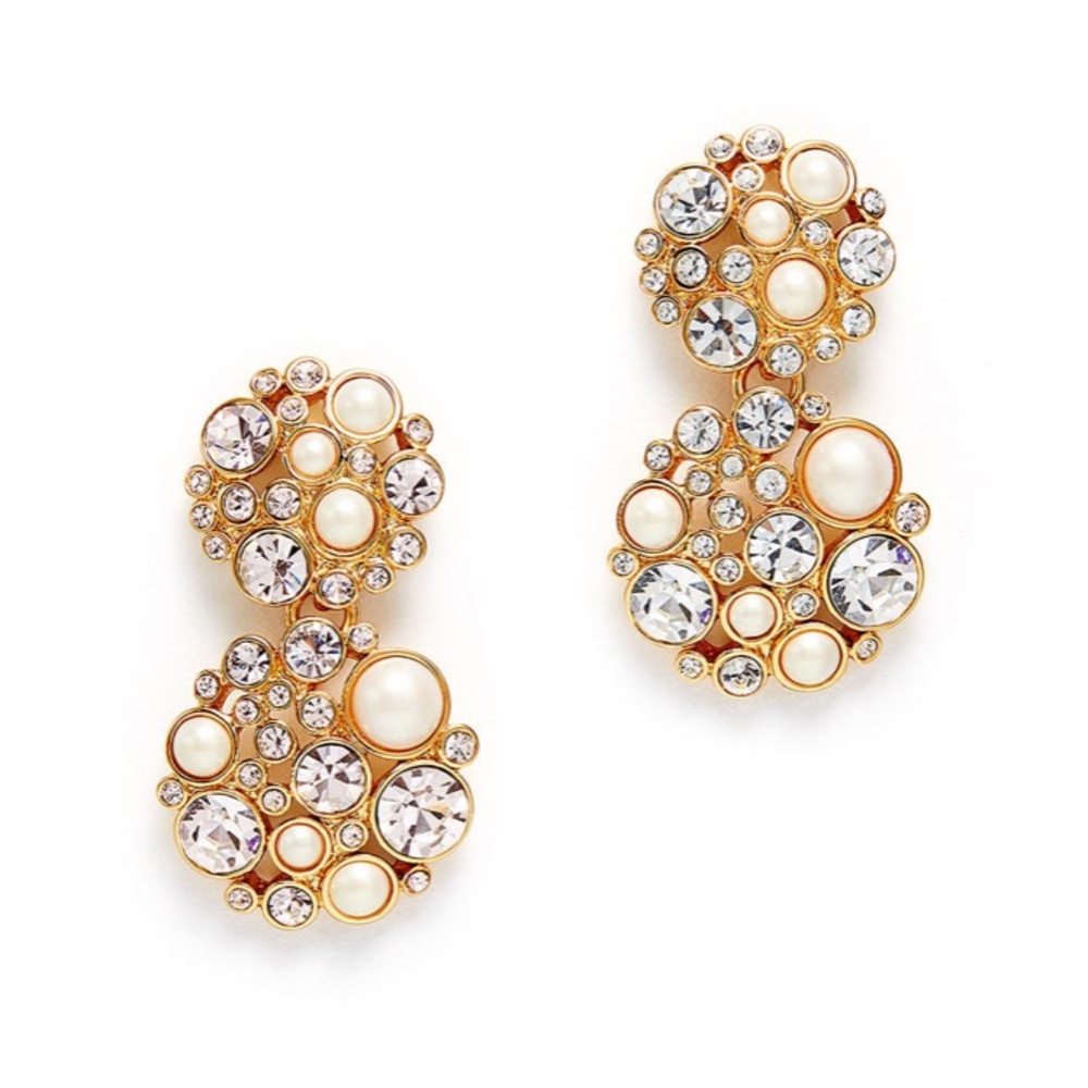 $98 Kate Spade pick a pearl drop earrings